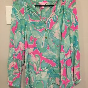 Lilly Pulitzer Elsa top NWOT